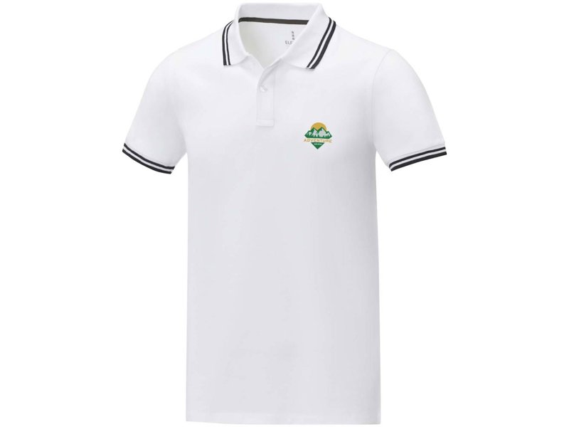Amarago tipping Heren polo met korte mouwen