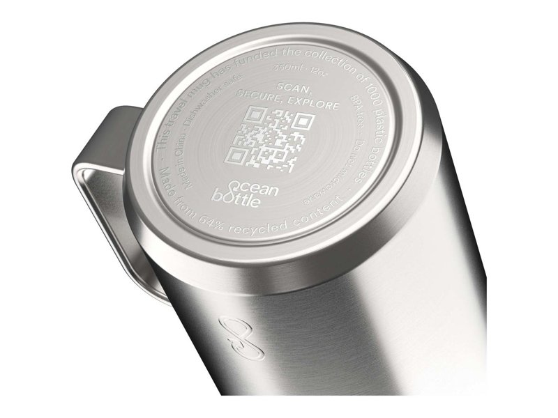 Ocean Bottle 350 ml geïsoleerde reismok