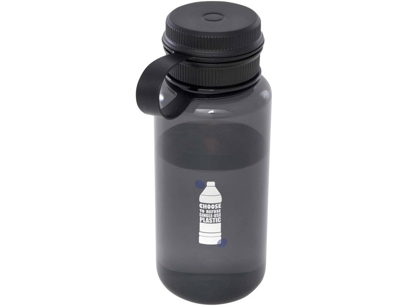 Ryder 900 ml RCS gecertificeerde RPET sportfles met multifunctioneel deksel