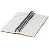 Spinner notitieboek met gekleurde sticky notes