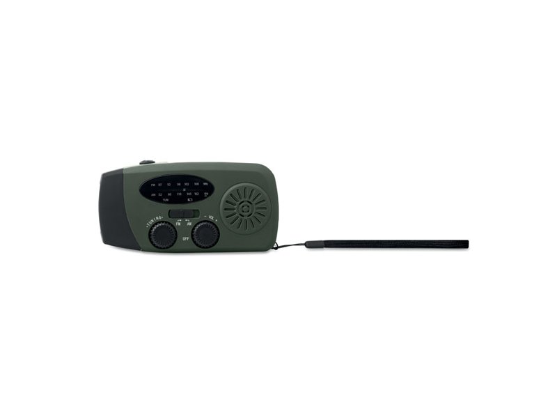 ONDA - Draagbare radio met LED lamp