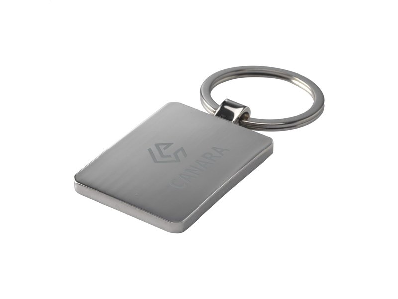 Bamboo Key Rectangle sleutelhanger