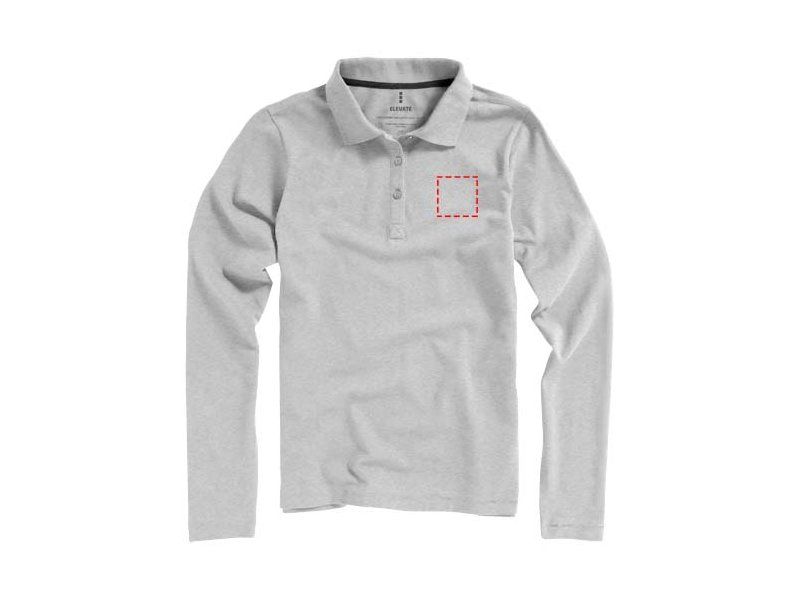 Oakville dames polo met lange mouwen Oakville dames polo met lange mouwen