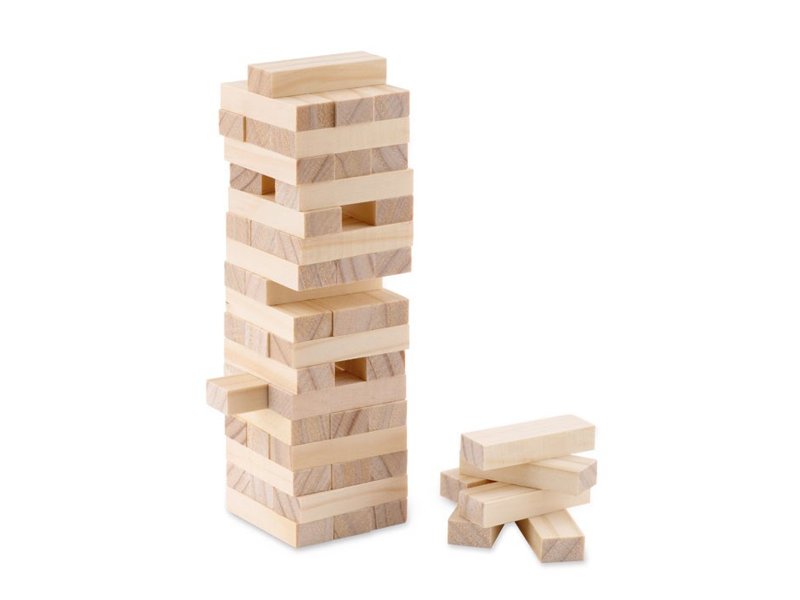 Houten toren spel