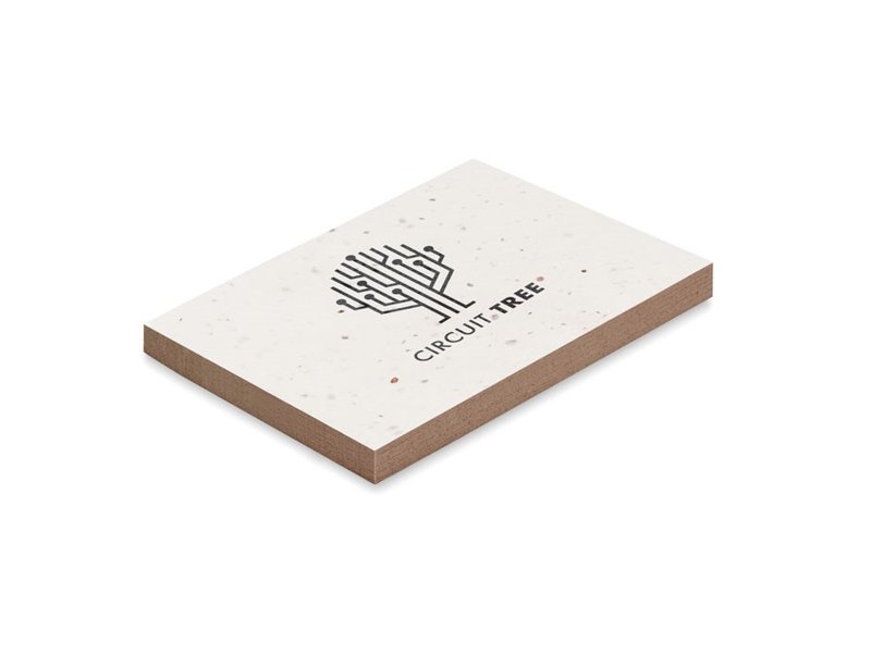 Memoblok van groeipapier