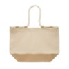 MAKENKE - Strandtas canvas/jute