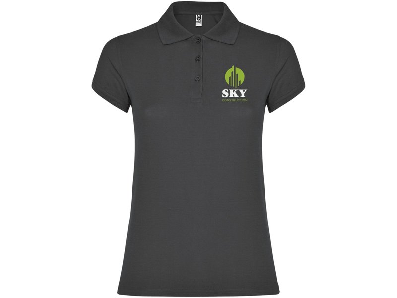 Star damespolo met korte mouwen