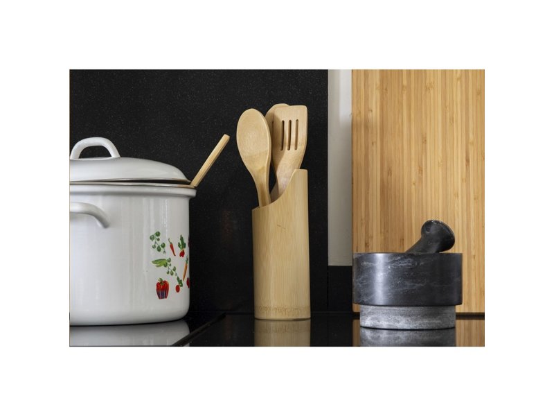 Bamboo cooking set keukengerei