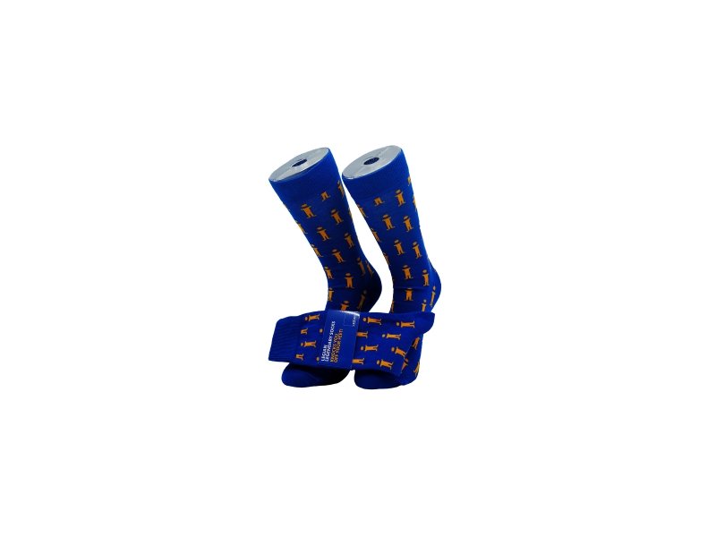 Sokken met logo over de hele sok Sokken met logo over de hele sok