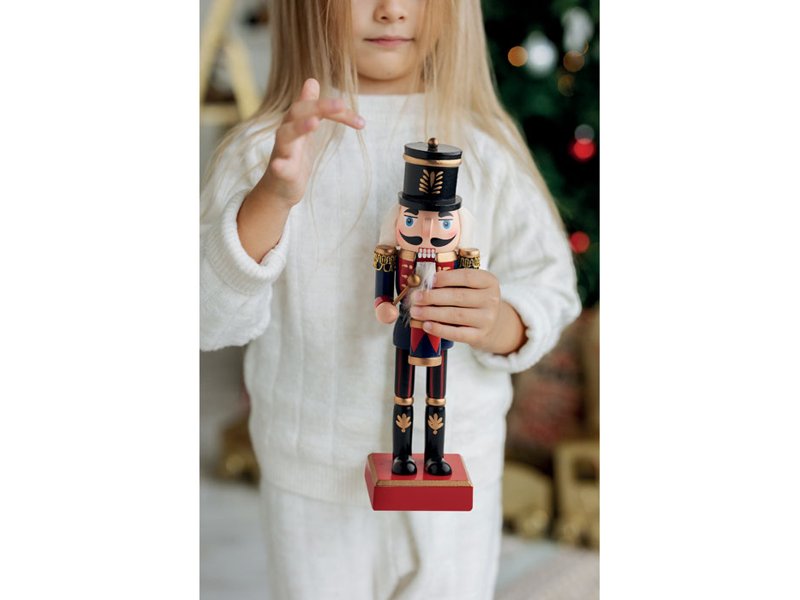 JOLLY CRUNCH - Notenkraker ornament van hout