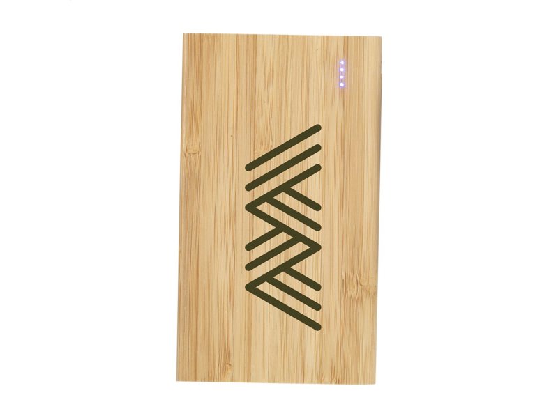 Bamboo 4000 Powerbank externe oplader bedrukken | Relatiegeschenk & promotieartikel