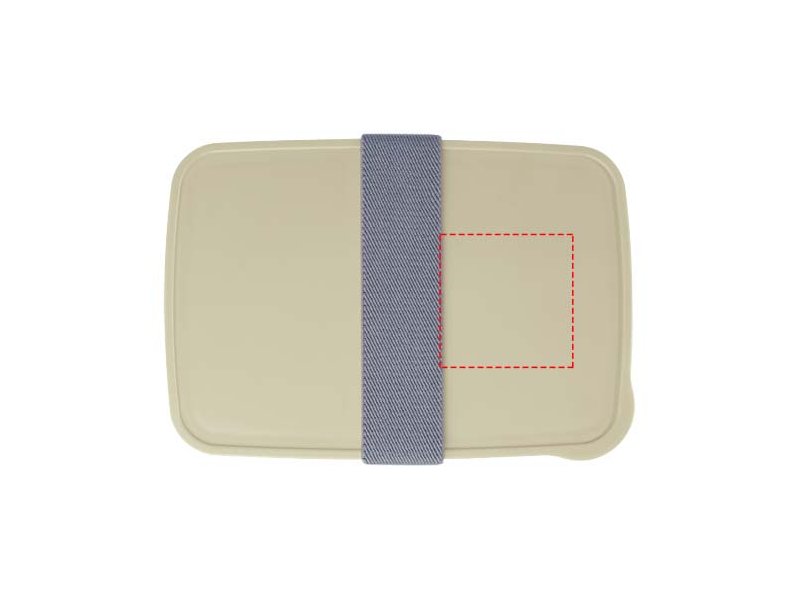 Dovi lunchtrommel van gerecyclede plastic