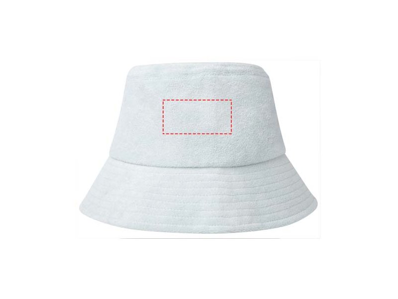 Melo GRS gerecyclede terry zonnehoed