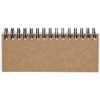 Spinner notitieboek met gekleurde sticky notes