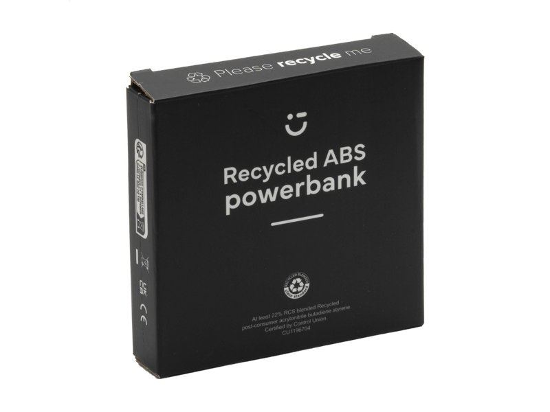 Compact 5000 RCS Recycled ABS Powerbank