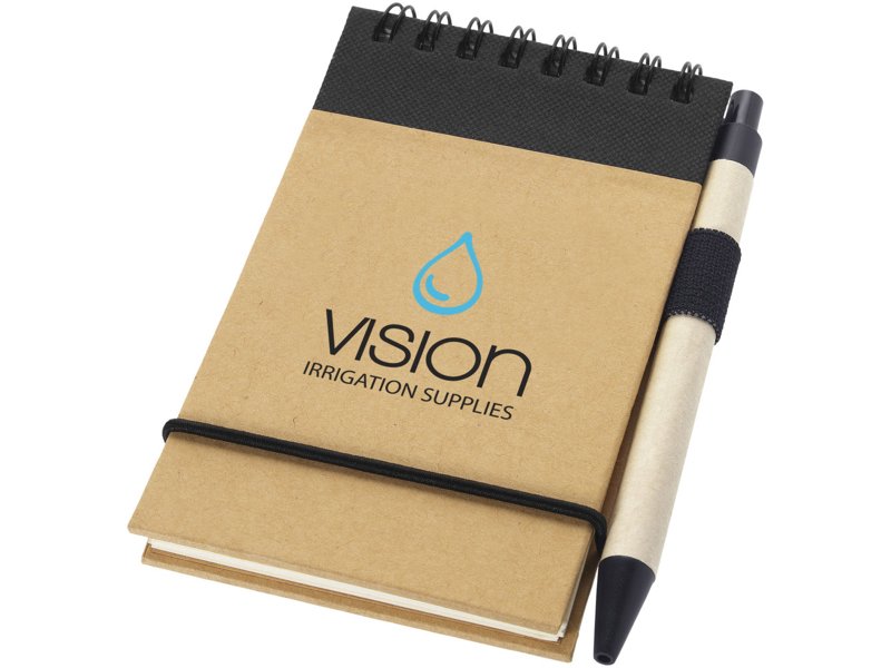 Zuse A7 gerecycled jotter kladblok met pen Zuse A7 gerecycled jotter kladblok met pen