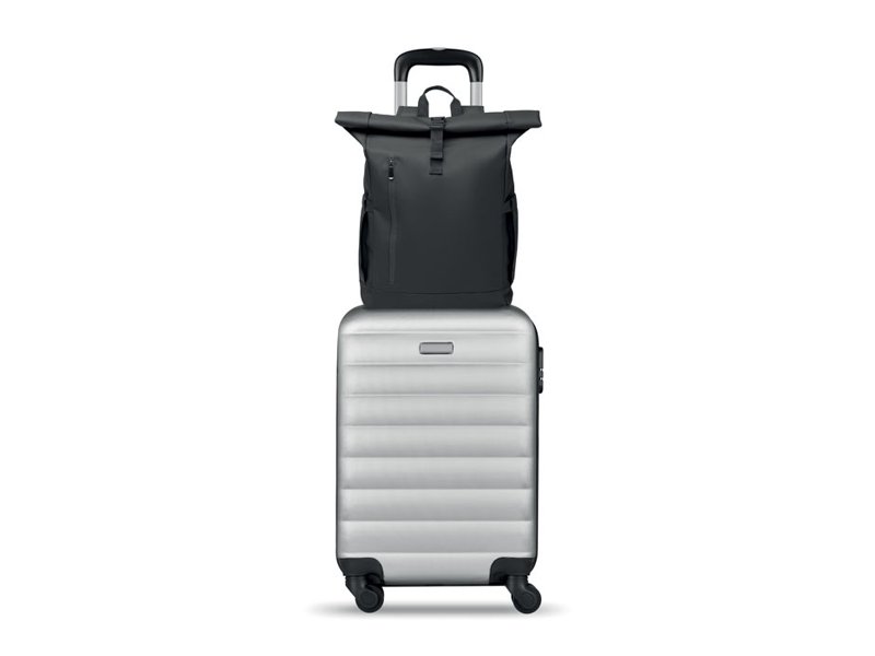 BANGKOK ROLL - Rolltop laptop rugzak 600D