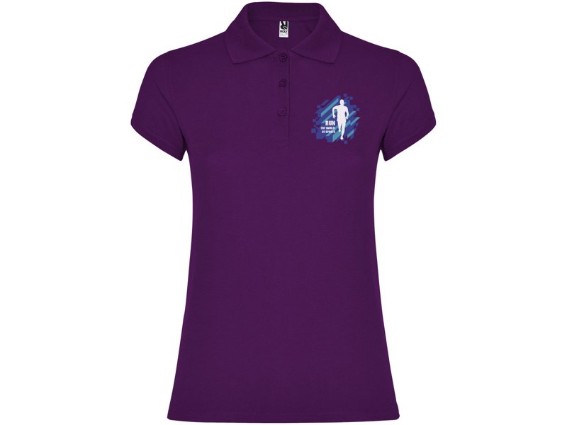 Star damespolo met korte mouwen Star damespolo met korte mouwen