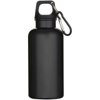Oregon 400 ml effen waterfles van RCS gecertificeerd gerecycled plastic met karabijnhaak Oregon 400 ml effen waterfles van RCS gecertificeerd gerecycled plastic met karabijnhaak