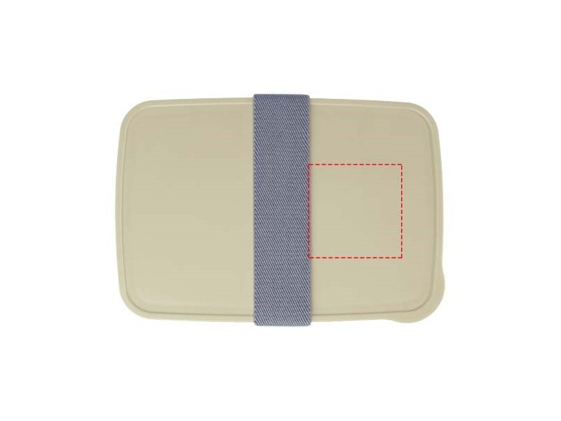 Dovi lunchtrommel van gerecyclede plastic