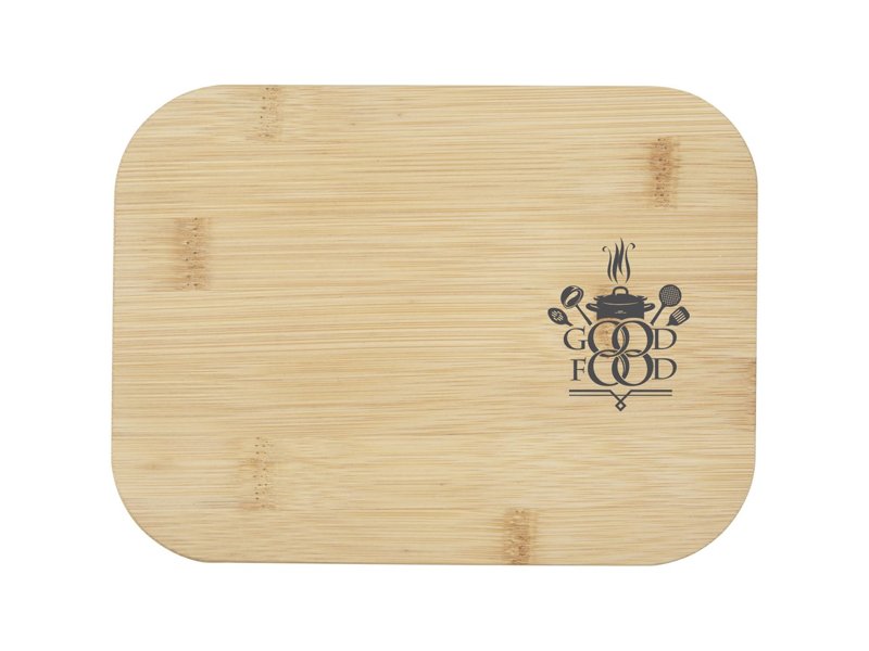 Roby glazen lunchtrommel met bamboe deksel