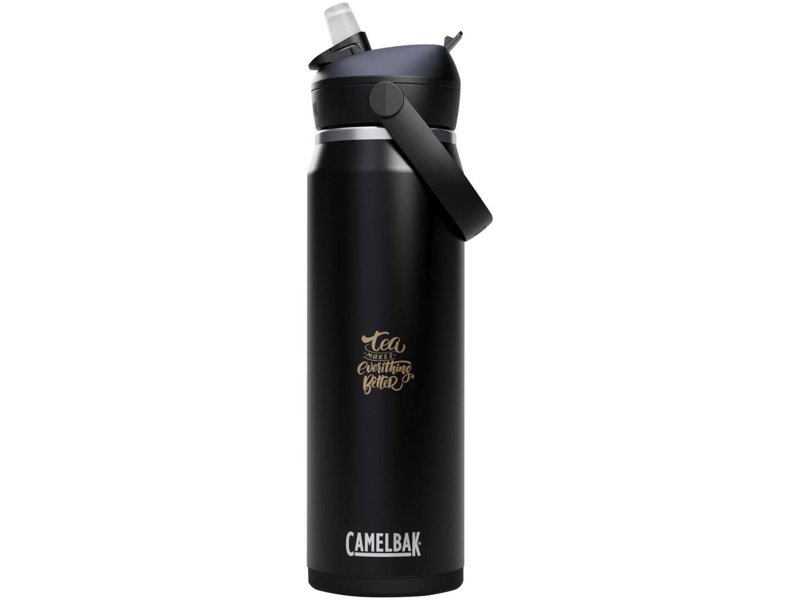 Camelbak® Thrive Flip VSS roestvrijstalen waterfles van 750 ml met inklapbaar rietje