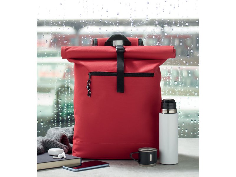 IREA - 600D polyester rolltop rugzak