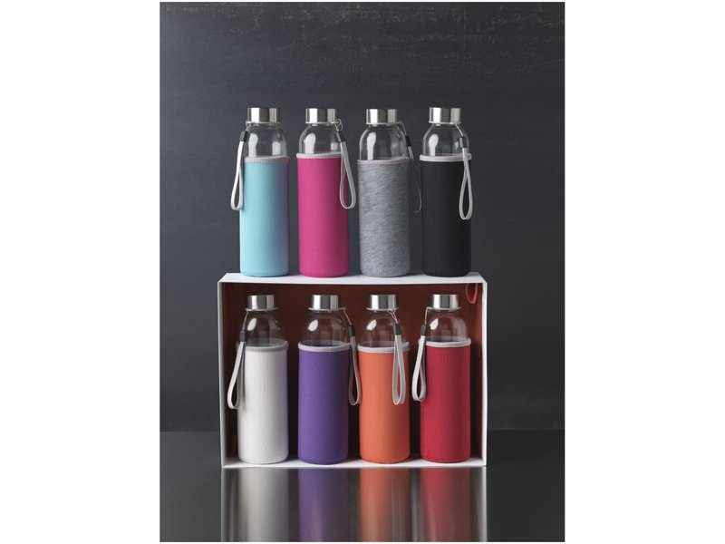 Bodhi 500 ml glazen drinkfles Bodhi 500 ml glazen drinkfles