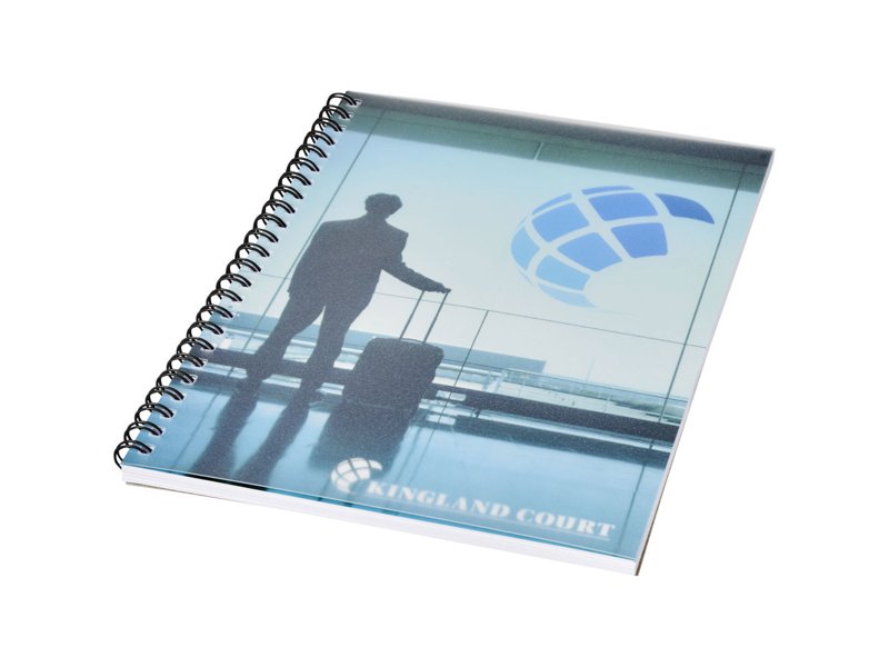 Desk-Mate® A5 wire-o notitieboek met PP-omslag Desk-Mate® A5 wire-o notitieboek met PP-omslag