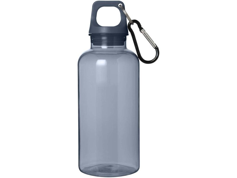 Oregon 400 ml waterfles van RCS-gecertificeerd gerecycled plastic met karabijnhaak