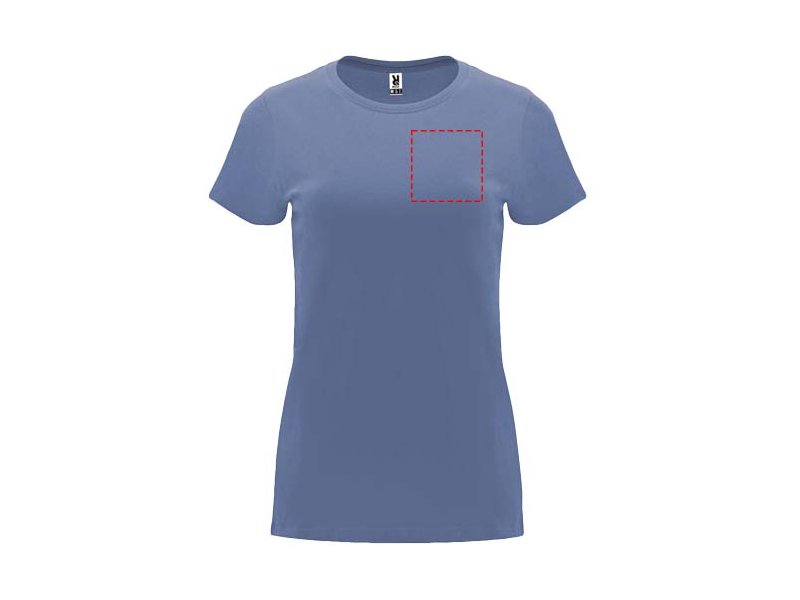 Capri damesshirt met korte mouwen