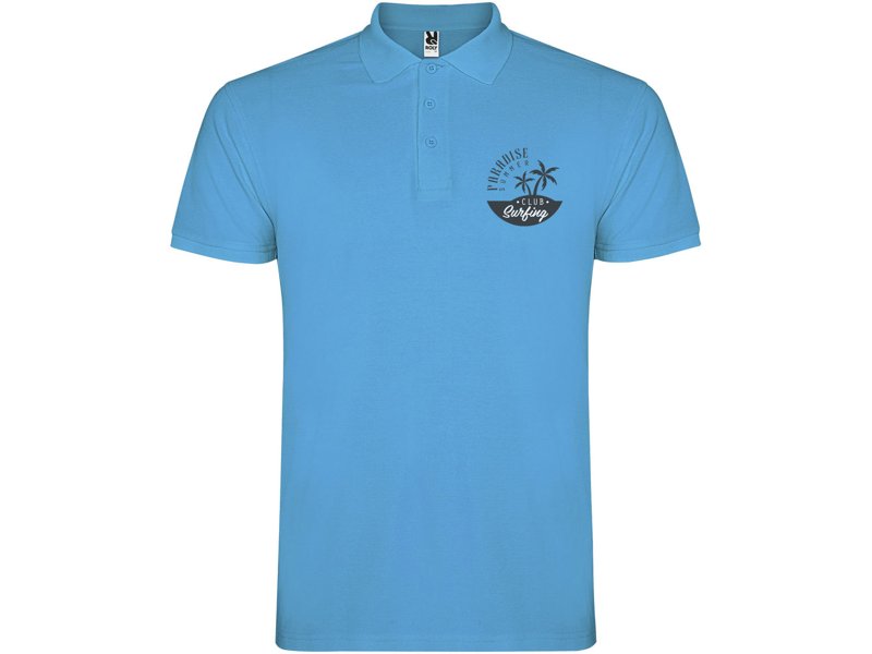 Star herenpolo met korte mouwen Star herenpolo met korte mouwen