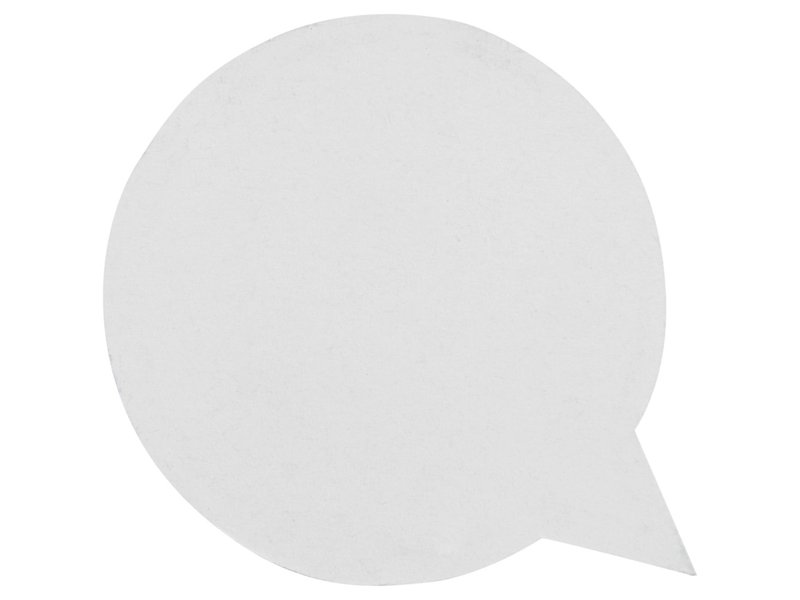Sticky-Mate® tekstballonvormige gerecyclede sticky notes