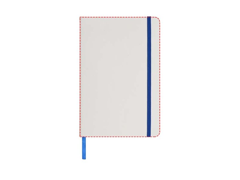 Spectrum A5 notitieboek met gekleurde sluiting Spectrum A5 notitieboek met gekleurde sluiting