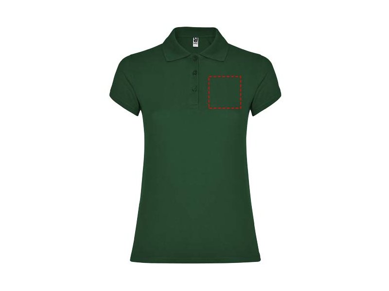 Star damespolo met korte mouwen