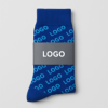 Sokken met gepersonaliseerde kopkaart bedrukt met logo en design Sokken met gepersonaliseerde kopkaart bedrukt met logo en design