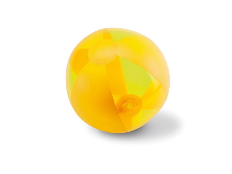 Opblaasbare strandbal oranje