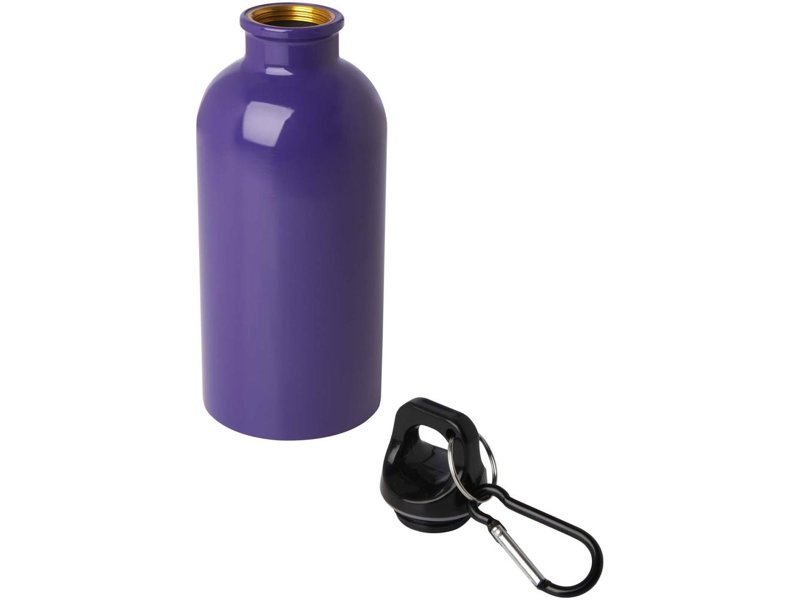 Oregon 400 ml RCS gecertificeerde enkelwandige roestvrijstalen waterfles met karabijnhaak