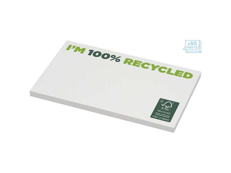 Sticky-Mate® gerecyclede sticky notes 127 x 75 mm Sticky-Mate® gerecyclede sticky notes 127 x 75 mm