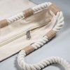 MAKENKE - Strandtas canvas/jute