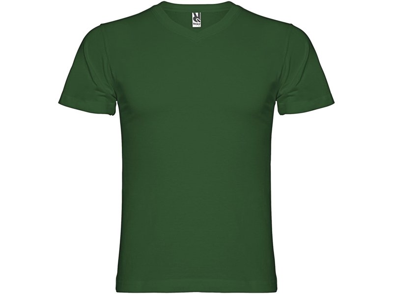 Samoyedo herenshirt met V-hals en korte mouwen Samoyedo herenshirt met V-hals en korte mouwen