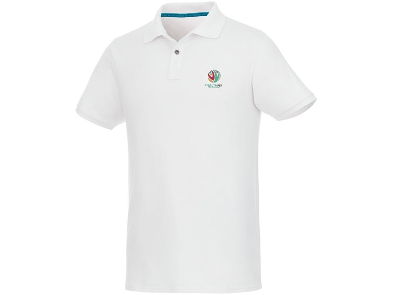 Beryl biologisch gerecyclede herenpolo met korte mouwen Beryl biologisch gerecyclede herenpolo met korte mouwen