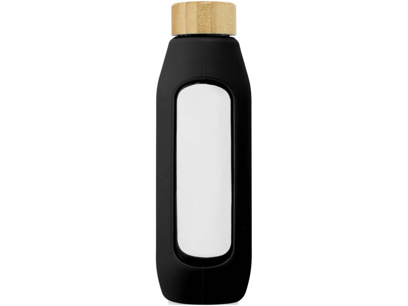 Tidan fles van 600 ml in borosilicaatglas met siliconen grip Tidan fles van 600 ml in borosilicaatglas met siliconen grip