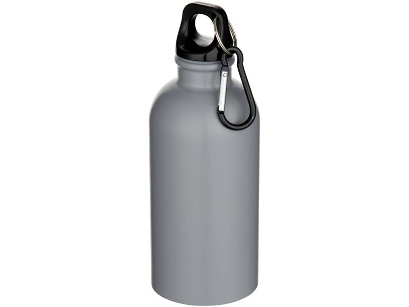 Oregon 400 ml matte RCS gecertificeerde enkelwandige roestvrijstalen waterfles met karabijnhaak