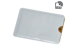 RFID kaarthouder Eddinburgh gegraveerd met logo als premium relatiegeschenk