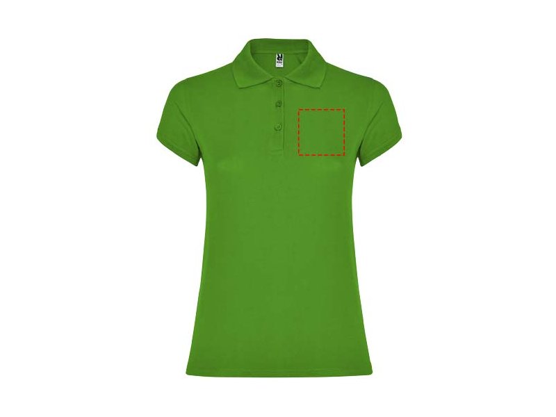 Star damespolo met korte mouwen Star damespolo met korte mouwen