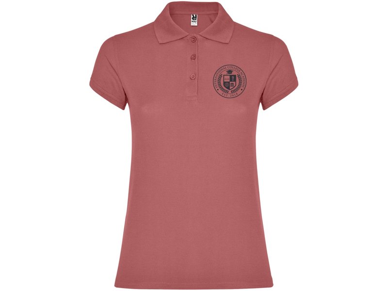 Star damespolo met korte mouwen