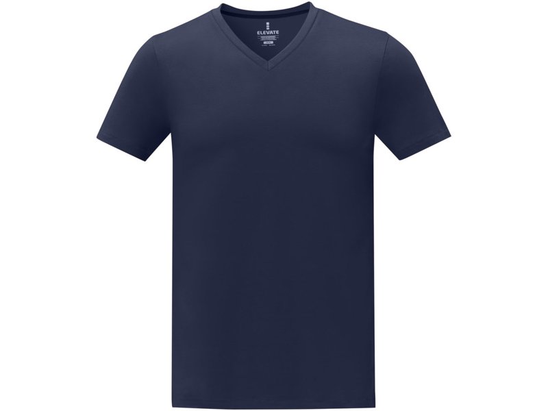 Somoto Heren T-shirt met V-hals en korte mouwen