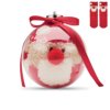SNUG L - Kerstman sokken balornament