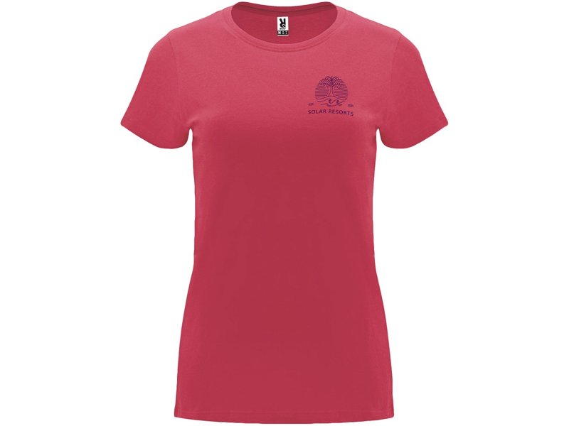 Capri damesshirt met korte mouwen Capri damesshirt met korte mouwen